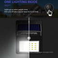 Smart Photocell PIR Sensor Zero Electricity Solar LED Wall light for garden backyard wall park street